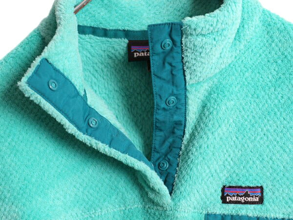 パタゴニア リツール スナップT プルオーバー ガールズ L 150cm程 キッズ 子供 17年製 Patagonia アウトドア フリース ジャケット ブルゾン
