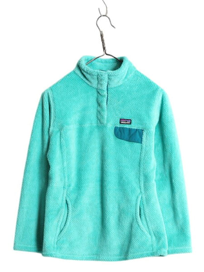 パタゴニア リツール スナップT プルオーバー ガールズ L 150cm程 キッズ 子供 17年製 Patagonia アウトドア フリース ジャケット ブルゾン