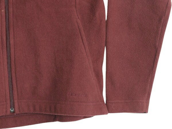 パタゴニア シンチラ フリース フルジップ ジャケット レディース L 12年製 Patagonia ハイネック 薄手 アウトドア ワンポイント ロゴ刺繍