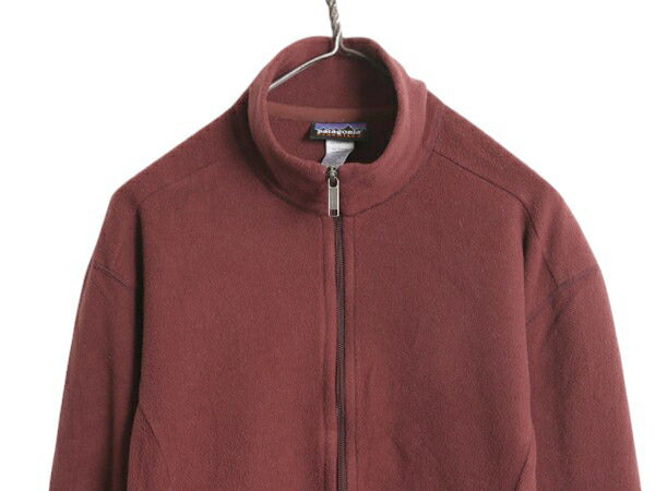 パタゴニア シンチラ フリース フルジップ ジャケット レディース L 12年製 Patagonia ハイネック 薄手 アウトドア ワンポイント ロゴ刺繍