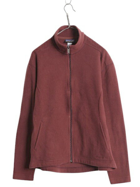 パタゴニア シンチラ フリース フルジップ ジャケット レディース L 12年製 Patagonia ハイネック 薄手 アウトドア ワンポイント ロゴ刺繍