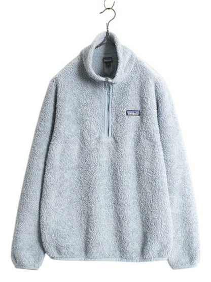 US企画 パタゴニア ロスガトス ハーフジップ レディース M / 22年製 Patagonia アウトドア フリース ジャケット プルオーバー ボア パイル