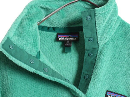 パタゴニア リツール スナップT プルオーバー ジャケット レディース M / 古着 15年製 Patagonia フリース アウトドア ブルゾン ハイネック
