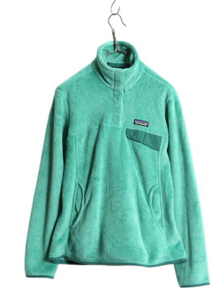 パタゴニア リツール スナップT プルオーバー ジャケット レディース M / 古着 15年製 Patagonia フリース アウトドア ブルゾン ハイネック