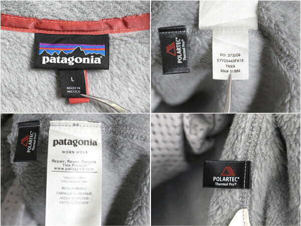 パタゴニア リツール スナップT プルオーバー ジャケット レディース L 古着 19年製 Patagonia フリース アウトドア ブルゾン ハイネック