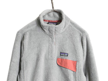 パタゴニア リツール スナップT プルオーバー ジャケット レディース L 古着 19年製 Patagonia フリース アウトドア ブルゾン ハイネック