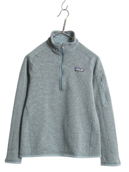 パタゴニア ベターセーター ハーフジップ レディース M / 古着 18年製 Patagonia アウトドア フリース ジャケット プルオーバー ジャンパー