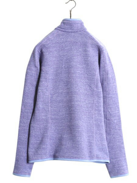 パタゴニア ベターセーター ハーフジップ レディース M 古着 13年製 Patagonia アウトドア フリース ジャケット プルオーバー ブルゾン 紫