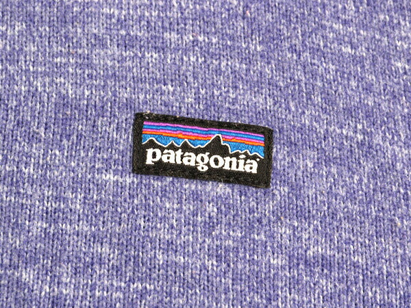 パタゴニア ベターセーター ハーフジップ レディース M 古着 13年製 Patagonia アウトドア フリース ジャケット プルオーバー ブルゾン 紫
