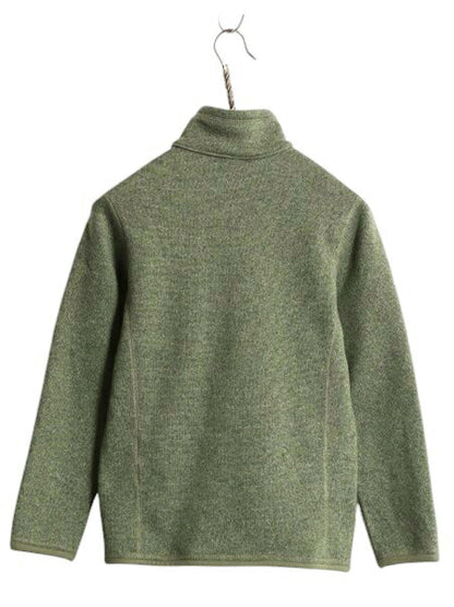 パタゴニア ベターセーター ハーフジップ ボーイズ M 140cm程 キッズ 子供 19年製 Patagonia アウトドア フリース ブルゾン ジャケット 緑