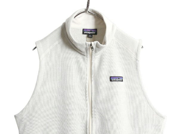 パタゴニア ベターセーター ベスト レディース XL / 15年製 Patagonia フリース セーター 前開き フルジップ アウトドア ハイネック 重ね着
