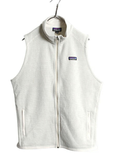 パタゴニア ベターセーター ベスト レディース XL / 15年製 Patagonia フリース セーター 前開き フルジップ アウトドア ハイネック 重ね着