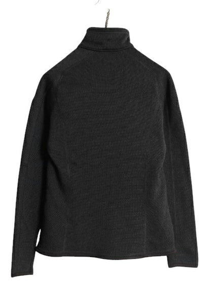パタゴニア ベターセーター ジャケット レディース S / 22年製 Patagonia アウトドア フリース ニット フルジップ ブルゾン ハイネック 黒