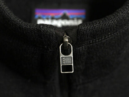 パタゴニア ベターセーター ジャケット レディース S / 22年製 Patagonia アウトドア フリース ニット フルジップ ブルゾン ハイネック 黒