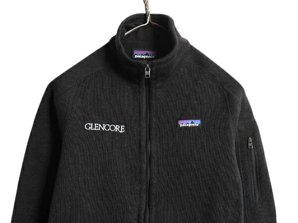 パタゴニア ベターセーター ジャケット レディース S / 22年製 Patagonia アウトドア フリース ニット フルジップ ブルゾン ハイネック 黒