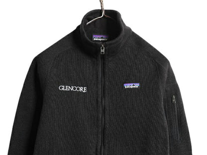 パタゴニア ベターセーター ジャケット レディース S / 22年製 Patagonia アウトドア フリース ニット フルジップ ブルゾン ハイネック 黒