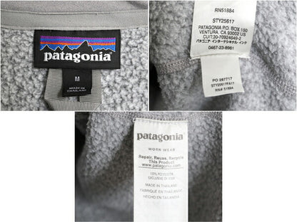 パタゴニア ベターセーター ハーフジップ レディース M 17年製 Patagonia ニット フリース ジャケット プルオーバー ジャンパー 裏起毛 灰