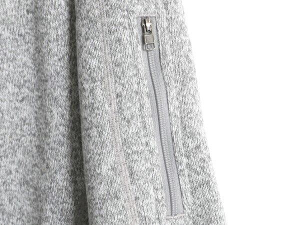 パタゴニア ベターセーター ハーフジップ レディース M 17年製 Patagonia ニット フリース ジャケット プルオーバー ジャンパー 裏起毛 灰