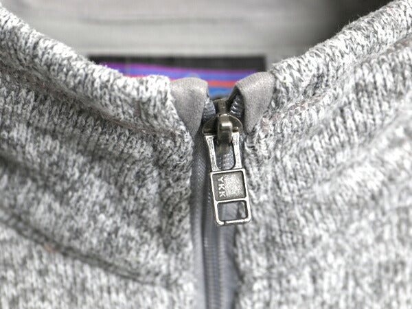 パタゴニア ベターセーター ハーフジップ レディース M 17年製 Patagonia ニット フリース ジャケット プルオーバー ジャンパー 裏起毛 灰