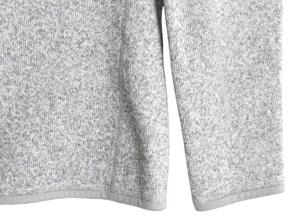 パタゴニア ベターセーター ハーフジップ レディース M 17年製 Patagonia ニット フリース ジャケット プルオーバー ジャンパー 裏起毛 灰