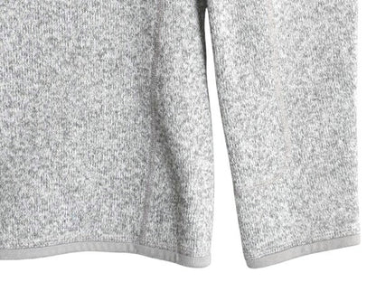 パタゴニア ベターセーター ハーフジップ レディース M 17年製 Patagonia ニット フリース ジャケット プルオーバー ジャンパー 裏起毛 灰