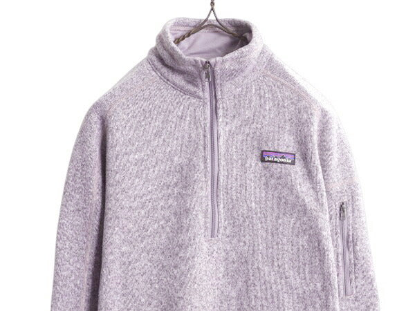 パタゴニア ベターセーター ハーフジップ レディース M Patagonia ニット フリース ジャケット プルオーバー ジャンパー ハイネック 裏起毛