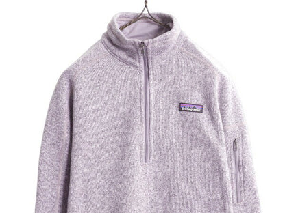 パタゴニア ベターセーター ハーフジップ レディース M Patagonia ニット フリース ジャケット プルオーバー ジャンパー ハイネック 裏起毛