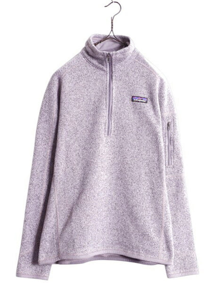 パタゴニア ベターセーター ハーフジップ レディース M Patagonia ニット フリース ジャケット プルオーバー ジャンパー ハイネック 裏起毛