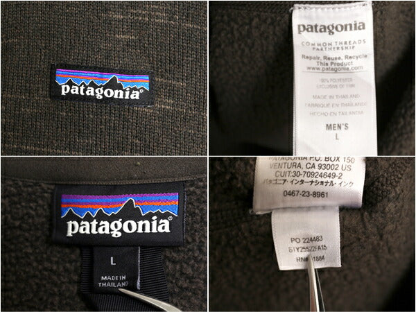 パタゴニア ベターセーター ハーフジップ メンズ L / 15年製 Patagonia アウトドア フリース ジャケット プルオーバー ブルゾン ハイネック