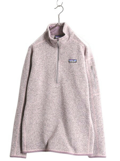 パタゴニア ベターセーター ハーフジップ レディース L / 古着 21年製 Patagonia アウトドア フリース ジャケット プルオーバー ジャンパー
