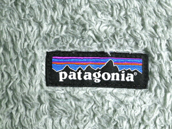 パタゴニア ロスガトス フリース ベスト レディース L / 14年製 Patagonia 毛長 パイル ボア 重ね着 フルジップ アウトドア ハイネック 緑