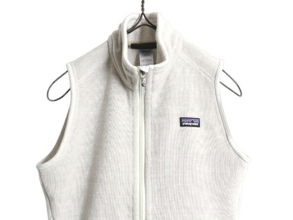 パタゴニア ベターセーター ベスト レディース S / 14年製 Patagonia フリース セーター 前開き フルジップ アウトドア ハイネック 重ね着