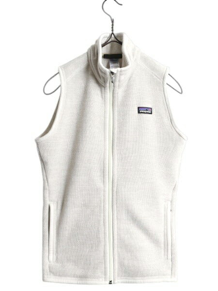 パタゴニア ベターセーター ベスト レディース S / 14年製 Patagonia フリース セーター 前開き フルジップ アウトドア ハイネック 重ね着