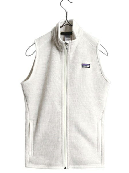 パタゴニア ベターセーター ベスト レディース S / 14年製 Patagonia フリース セーター 前開き フルジップ アウトドア ハイネック 重ね着