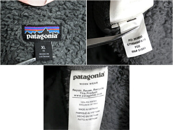パタゴニア ロスガトス ハーフジップ ガールズ XL レディース S 程 19年製 Patagonia フリース アウトドア ジャケット プルオーバー パイル