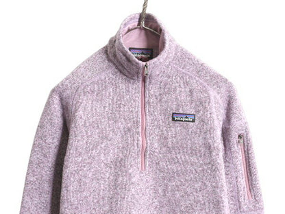 パタゴニア ベターセーター ハーフジップ レディース S / 古着 17年製 Patagonia アウトドア フリース ジャケット プルオーバー ジャンパー