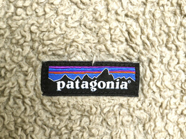 パタゴニア ロスガトス フリース ジャケット レディース XS 14年製 Patagonia アウトドア フルジップ 毛長 パイル ボア ブルゾン ベージュ