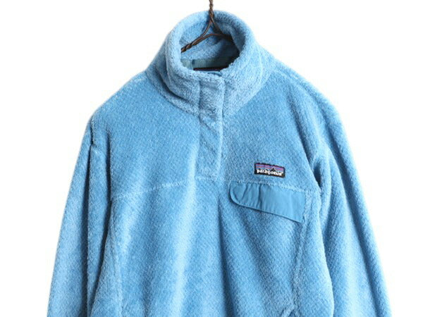 パタゴニア リツール スナップT プルオーバー ジャケット レディース M / 古着 11年製 Patagonia フリース アウトドア ブルゾン ハイネック