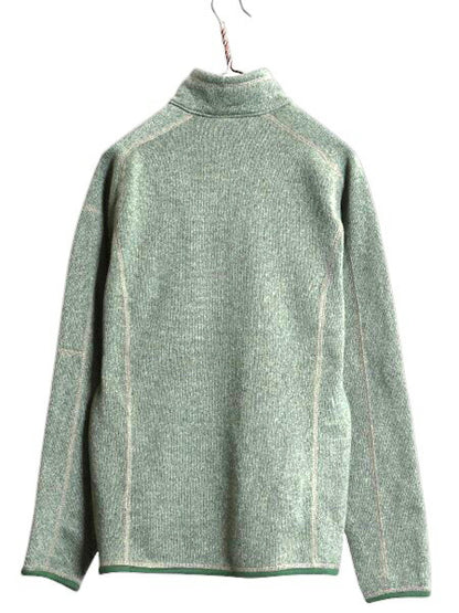 パタゴニア ベターセーター ハーフジップ レディース L 程/ 22年製 Patagonia アウトドア フリース ジャケット プルオーバー ジャンパー 緑