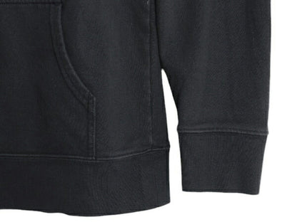 US企画 ノースフェイス プリント スウェット フード パーカー レディース L / The North Face プルオーバー 裏起毛 トレーナー ツートン 黒