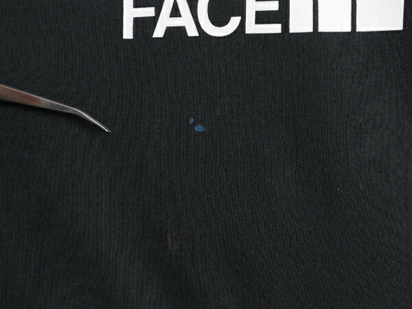 ノースフェイス プリント スウェット フード パーカー レディース S / The North Face プルオーバー 裏起毛 トレーナー アウトドア 薄手 黒