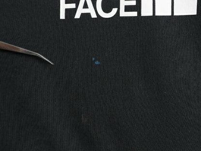 ノースフェイス プリント スウェット フード パーカー レディース S / The North Face プルオーバー 裏起毛 トレーナー アウトドア 薄手 黒