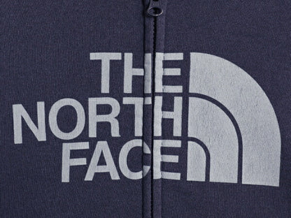 ノースフェイス フルジップ プリント スウェット フード パーカー メンズ L / 古着 The North Face アウトドア トレーナー 裏起毛 ツートン
