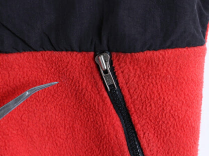 90s ノースフェイス デナリ ベスト メンズ レディース M オールド The North Face DENALI フリース ナイロン アウトドア フルジップ 前開き