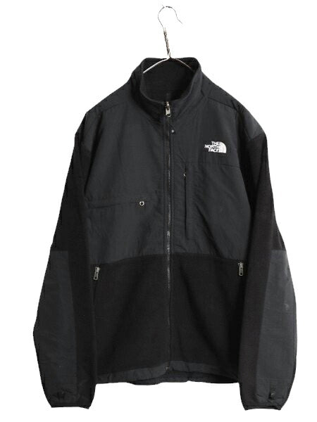 ノースフェイス デナリ ジャケット メンズ М / 古着 The North Face DENALI アウトドア フリース ナイロン ブルゾン フルジップ ブラック