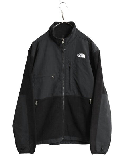 ノースフェイス デナリ ジャケット メンズ М / 古着 The North Face DENALI アウトドア フリース ナイロン ブルゾン フルジップ ブラック
