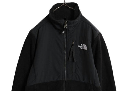 ノースフェイス デナリ ジャケット レディース S / The North Face DENALI 黒 アウトドア フリース ナイロン ブルゾン フルジップ ブラック