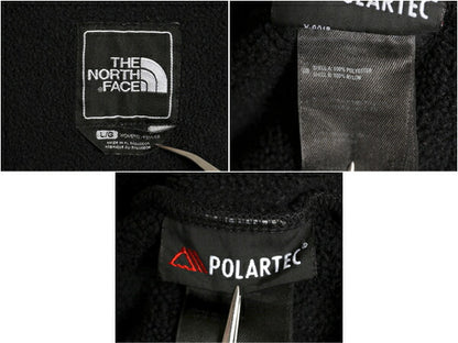 ノースフェイス デナリ ジャケット レディース L 古着 The North Face DENALI アウトドア フリース ナイロン ブルゾン ブラック フルジップ