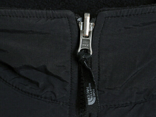ノースフェイス デナリ ジャケット レディース L 古着 The North Face DENALI アウトドア フリース ナイロン ブルゾン ブラック フルジップ