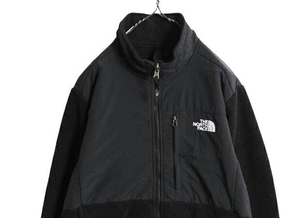 ノースフェイス デナリ ジャケット レディース L 古着 The North Face DENALI アウトドア フリース ナイロン ブルゾン ブラック フルジップ